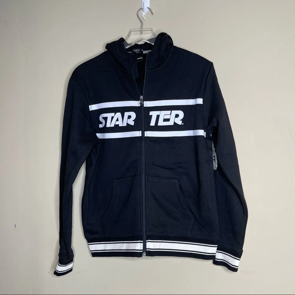 Starter Zip-Up Logo Hoodie unisex